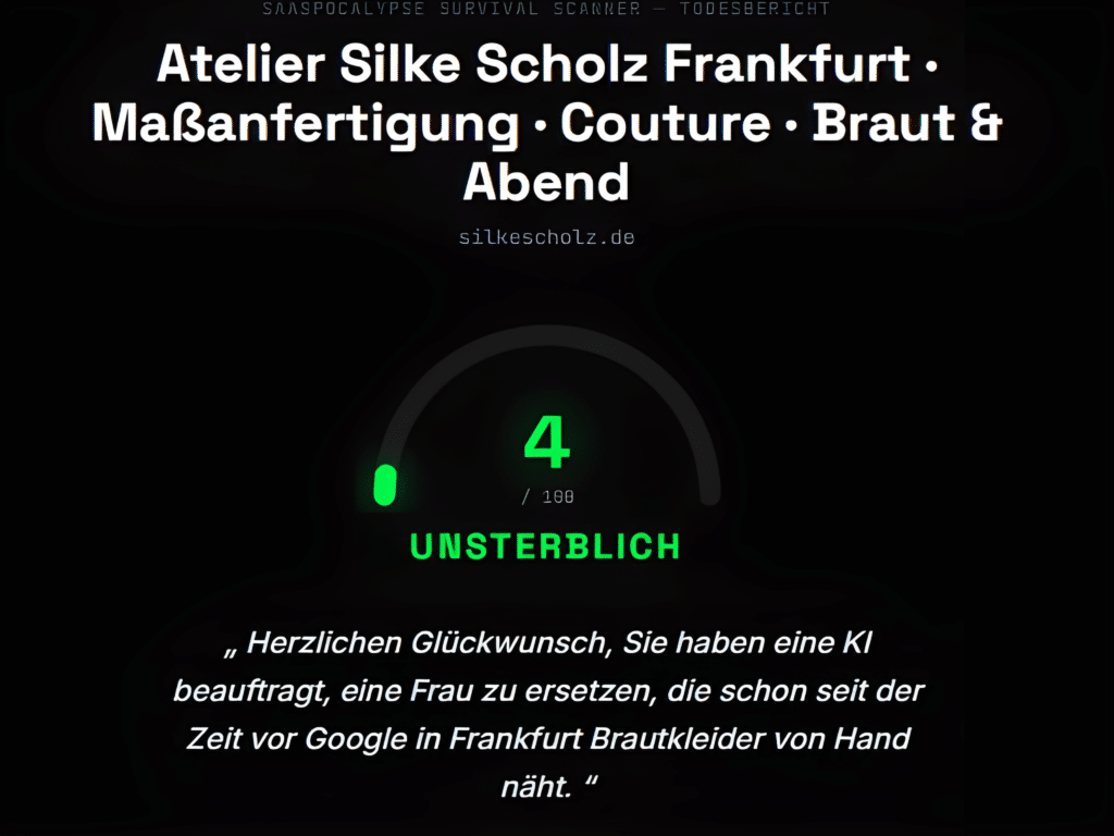 Silke-Scholz-Couture Atelier Silke Scholz Frankfurt, Maßanfertigung von Braut- und Abendmode