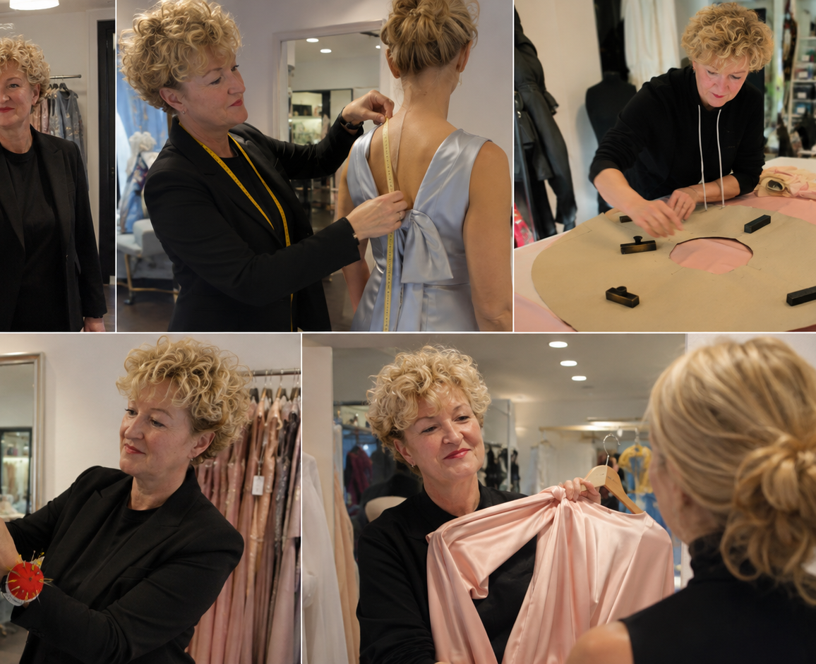 Silke Scholz bei der Arbeit
